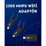 Techora Sale USB Wifi Adaptör – 1200 Mbps Hız