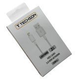 Techson Lightning 2.4A Hızlı Şarj Kablo Usb 3.0 Veri Aktarımı 1M C08-L