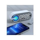 TechStore G30 Saat & Alarm Radyo Özellikli LED Ekranlı Bluetooth Hoparlör