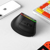 Techtic 2.4G Kablosuz Dikey Tasarım Mouse Çift Modlu Rgb Ergonomik Şarj Edilebilir Sessiz Mod Ofis Oyun