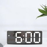 Techtic Alarmlı Termometreli Led Dijital Masa Saati