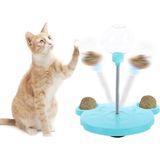 Techtic Catnipli Nane Otlu Kedi Mama Ödül Topu Pet Eğlenceli Tasarım ve Uzun Ömürlü Kullanım - Yeşil