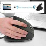 Techtic Kablosuz Oyuncu Mouse Bilek Destekli Ergonomik Dikey Mouse Vertical Mouse Fare Gamer 1600 Dpı - Siyah