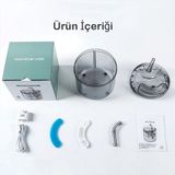 Techtic Kedi Köpek İçin Sessiz Su Çeşmesi Otomatik Su Pınarı Usb Li Su Sebili Kedi Su Şelalesi
