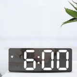 Techtic Led Dijital Masa Saati Alarm Termometre Tarih Masaüstü Saat