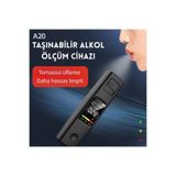Techtic Yüksek Hassasiyetli Alkol Test Cihazı Profesyonel Temassız Alkolmetre Şarjlı Promil Ölçer