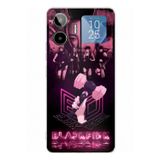 Techtree General Mobile GM 26 PRO Uyumlu Blackpink Poster Baskılı Silikon Kılıf