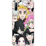 Techtree Huawei P Smart S Uyumlu Demon Slayer Manga Baskılı Silikon Kılıf