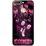Techtree Huawei Y6 2018 - Honor 7A Uyumlu Blackpink Poster Baskılı Silikon Kılıf