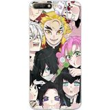 Techtree Huawei Y6 2018 - Honor 7A Uyumlu Demon Slayer Manga Baskılı Silikon Kılıf