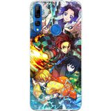 Techtree Huawei Y9 Prime (2019) Uyumlu Demon Slayer Efsanesi:İblis Avcıları Baskılı Silikon Kılıf