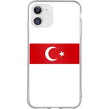 Techtree iPhone 11 Uyumlu Türk Milli Takım Beyaz Forma Baskılı Silikon Kılıf