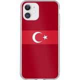 Techtree iPhone 11 Uyumlu Türk Milli Takım Kırmızı Forma Baskılı Silikon Kılıf