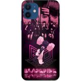 Techtree iPhone 12-12 PRO Uyumlu Blackpink Poster Baskılı Silikon Kılıf