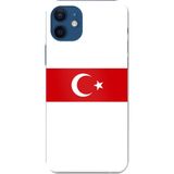 Techtree iPhone 12-12 PRO Uyumlu Türk Milli Takım Beyaz Forma Baskılı Silikon Kılıf