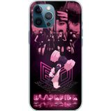 Techtree iPhone 12 PRO MAX Uyumlu Blackpink Poster Baskılı Silikon Kılıf