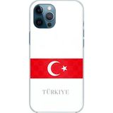 Techtree iPhone 12 PRO MAX Uyumlu Türk Milli Takım Forma Baskılı Silikon Kılıf