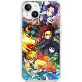 Techtree İphone 13-14 Uyumlu Demon Slayer Efsanesi:iblis Avcıları Baskılı Silikon Kılıf