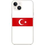 Techtree iPhone 13-14 Uyumlu Türk Milli Takım Beyaz Forma Baskılı Silikon Kılıf