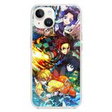 Techtree İphone 14 Plus Uyumlu Demon Slayer Efsanesi:iblis Avcıları Baskılı Silikon Kılıf
