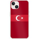 Techtree iPhone 14 PLUS Uyumlu Türk Milli Takım Kırmızı Forma Baskılı Silikon Kılıf