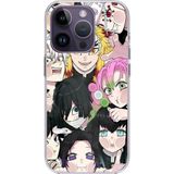 Techtree iPhone 14 PRO MAX Uyumlu Demon Slayer Manga Baskılı Silikon Kılıf