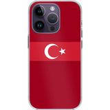 Techtree iPhone 14 PRO MAX Uyumlu Türk Milli Takım Kırmızı Forma Baskılı Silikon Kılıf