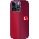 Techtree iPhone 14 PRO MAX Uyumlu Türk Milli Takım Parçalı Forma Baskılı Silikon Kılıf