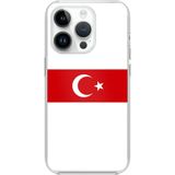 Techtree iPhone 14 PRO Uyumlu Türk Milli Takım Beyaz Forma Baskılı Silikon Kılıf