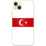 Techtree iPhone 15 PLUS Uyumlu Türk Milli Takım Beyaz Forma Baskılı Silikon Kılıf