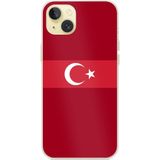 Techtree iPhone 15 PLUS Uyumlu Türk Milli Takım Kırmızı Forma Baskılı Silikon Kılıf