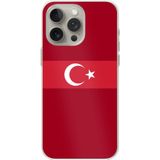 Techtree iPhone 15 PRO MAX Uyumlu Türk Milli Takım Kırmızı Forma Baskılı Silikon Kılıf
