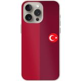 Techtree iPhone 15 PRO Uyumlu Türk Milli Takım Parçalı Forma Baskılı Silikon Kılıf