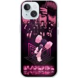 Techtree iPhone 15 Uyumlu Blackpink Poster Baskılı Silikon Kılıf