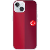 Techtree iPhone 15 Uyumlu Türk Milli Takım Parçalı Forma Baskılı Silikon Kılıf