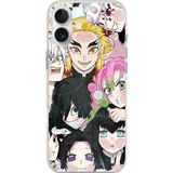 Techtree iPhone 16 PLUS Uyumlu Demon Slayer Manga Baskılı Silikon Kılıf