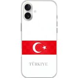Techtree iPhone 16 PLUS Uyumlu Türk Milli Takım Forma Baskılı Silikon Kılıf