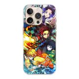 Techtree İphone 16 Pro Max Uyumlu Demon Slayer Efsanesi:iblis Avcıları Baskılı Silikon Kılıf