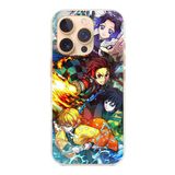 Techtree İphone 16 Pro Uyumlu Demon Slayer Efsanesi:iblis Avcıları Baskılı Silikon Kılıf
