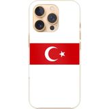 Techtree iPhone 16 PRO Uyumlu Türk Milli Takım Beyaz Forma Baskılı Silikon Kılıf