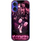 Techtree iPhone 16 Uyumlu Blackpink Poster Baskılı Silikon Kılıf