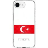 Techtree iPhone 16E - 17E Uyumlu Türk Milli Takım Forma Baskılı Silikon Kılıf