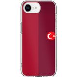 Techtree iPhone 16E - 17E Uyumlu Türk Milli Takım Parçalı Forma Baskılı Silikon Kılıf