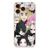 Techtree iPhone 17 PRO MAX Uyumlu Demon Slayer Manga Baskılı Silikon Kılıf