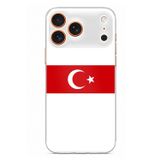 Techtree iPhone 17 PRO MAX Uyumlu Türk Milli Takım Beyaz Forma Baskılı Silikon Kılıf