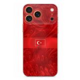 Techtree iPhone 17 PRO MAX Uyumlu Türk Milli Takım Desenli Forma Baskılı Silikon Kılıf
