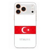 Techtree iPhone 17 PRO MAX Uyumlu Türk Milli Takım Forma Baskılı Silikon Kılıf