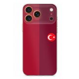 Techtree iPhone 17 PRO MAX Uyumlu Türk Milli Takım Parçalı Forma Baskılı Silikon Kılıf