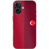 Techtree iPhone 17 Uyumlu Türk Milli Takım Parçalı Forma Baskılı Silikon Kılıf
