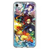 Techtree İphone 6 - 6S Uyumlu Demon Slayer Efsanesi:iblis Avcıları Baskılı Silikon Kılıf
